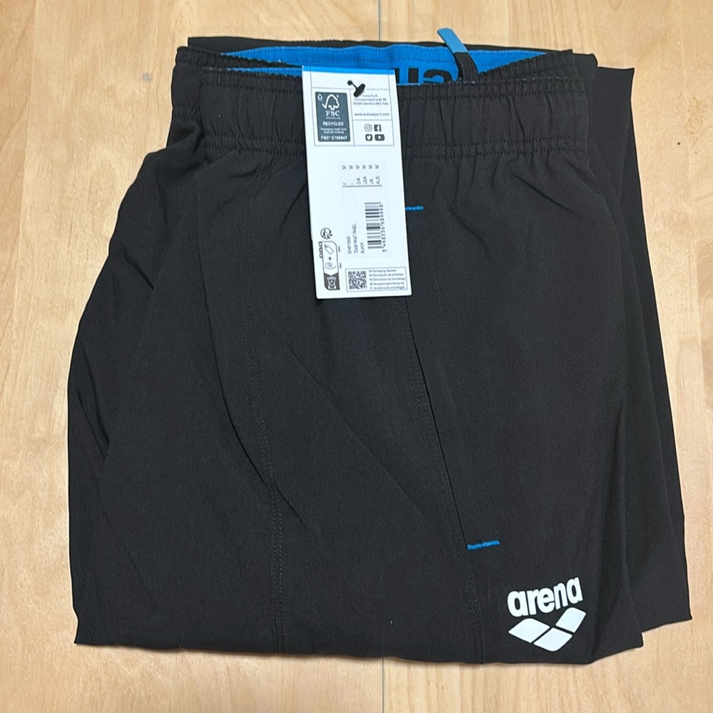 Arena black brand new sweatpants